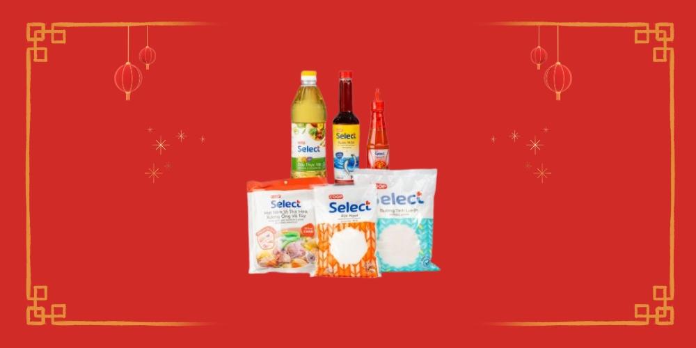 Hộp quà Coop 149k Tết 2024