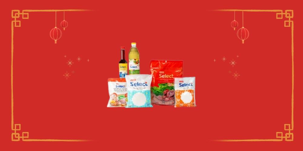 Hộp quà Coop 249k Tết 2024