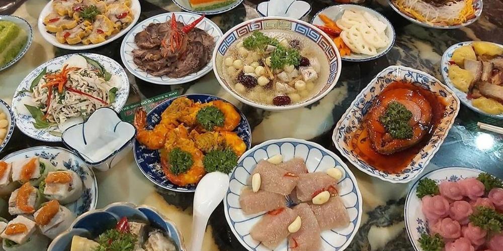Mâm cỗ ngày Tết miền Trung