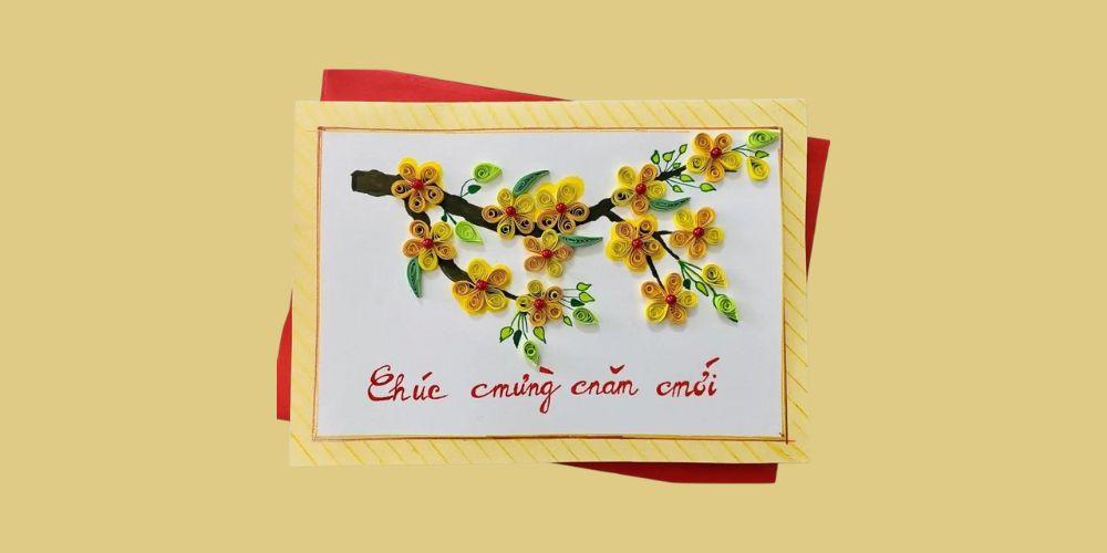 Thiệp chúc Tết 3D