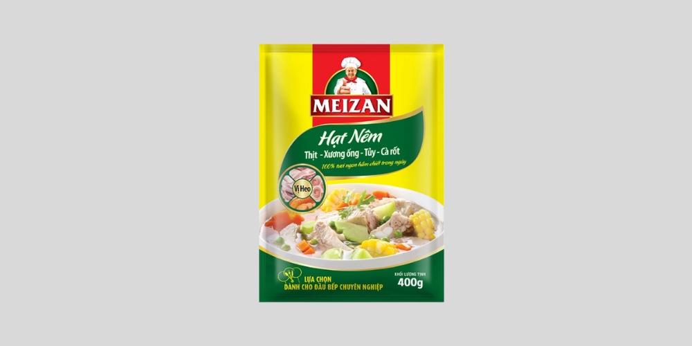 Bột nêm thịt thăn xương ống tủy heo Meizan