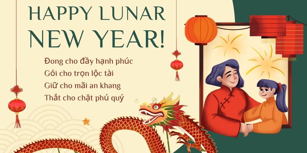Câu đối Tết 5 chữ
