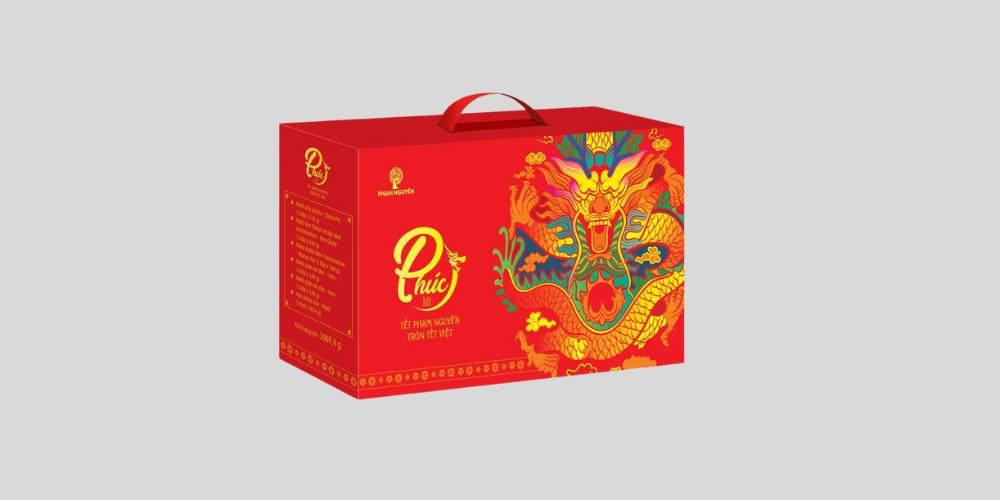 Hộp quà Tết Phúc Phạm Nguyên hỗn hợp