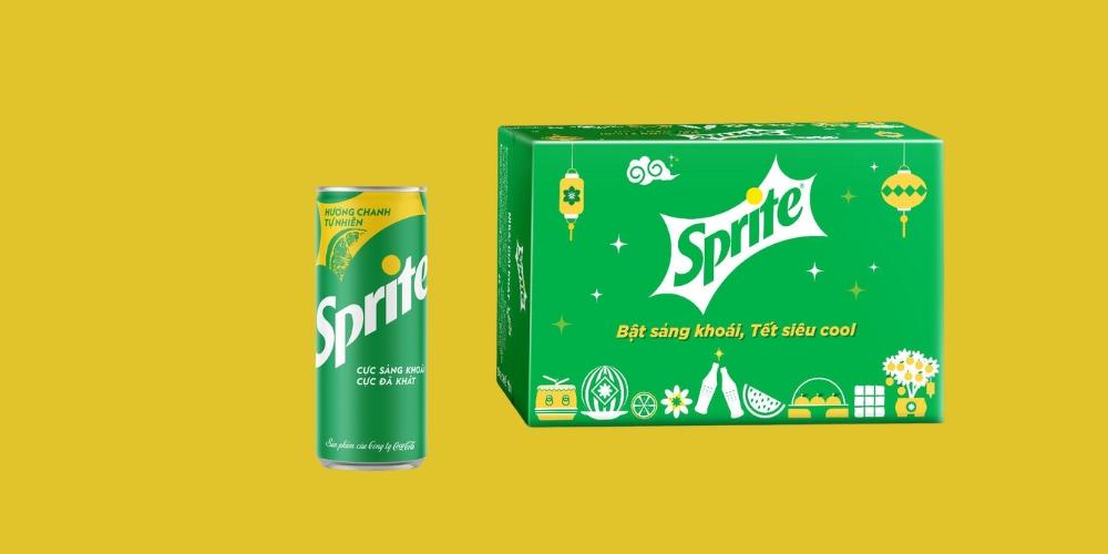 Nước ngọt Sprite hương chanh thùng 24 x 320ml