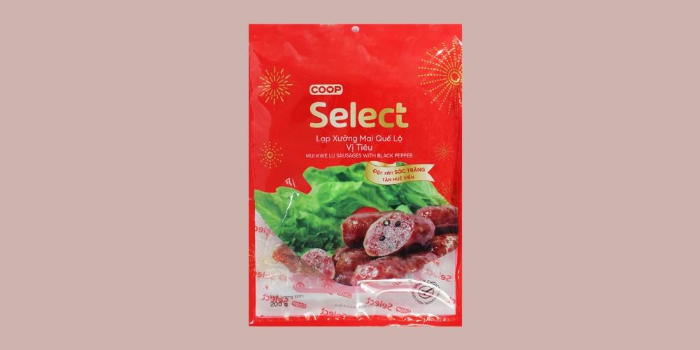 Lạp xưởng Mai Quế Lộ Coop Select