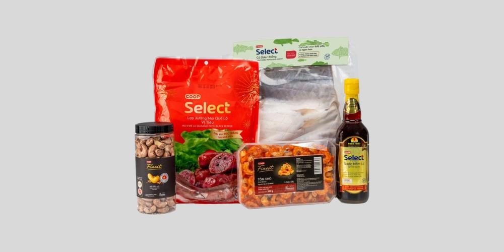 Giỏ quà đặc sản Coop 1399k Tết 2024 - Co.op Online