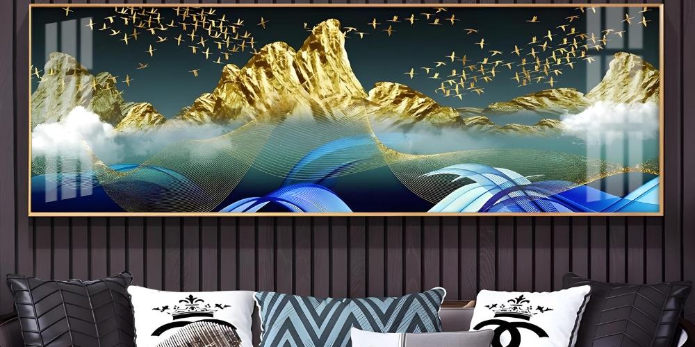 Quà tặng sếp nam dịp Tết - Tranh treo tường