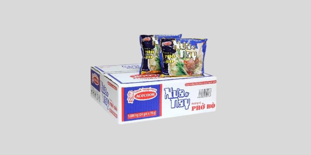 Phở bò ăn liền Xưa Và Nay Vina Acecook gói 70g