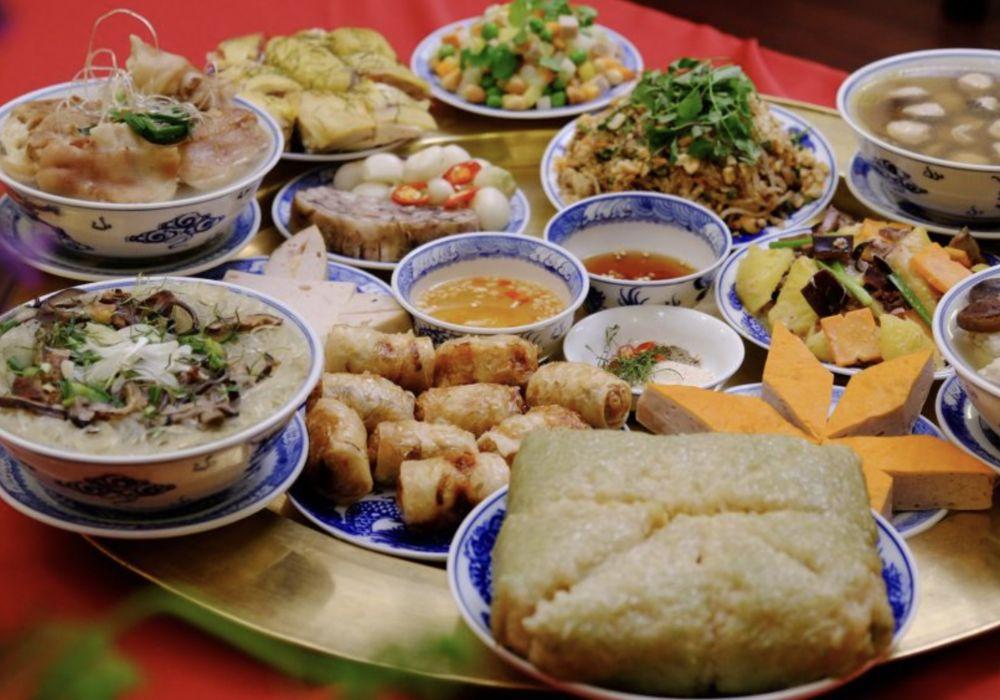 Mâm cúng cơm miền Trung