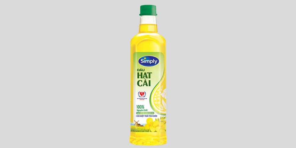 Dầu ăn Simply hạt cải 1L