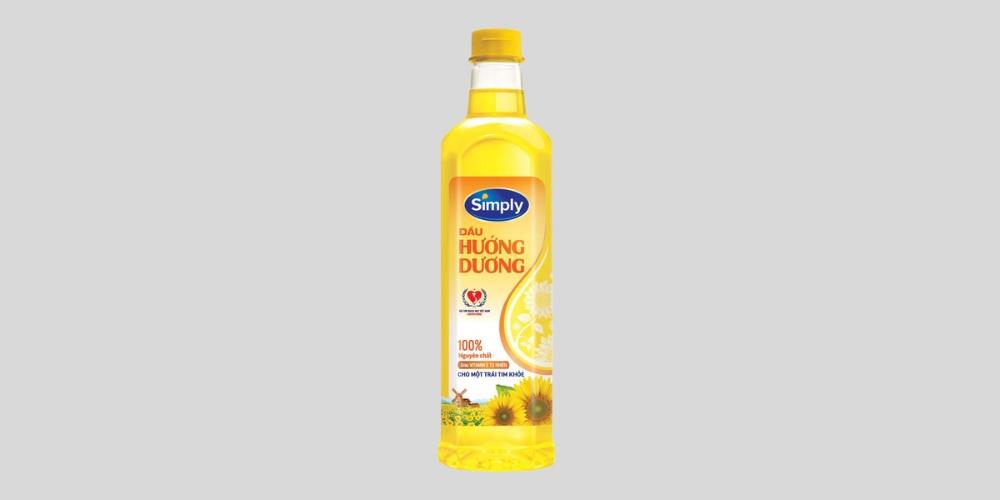 Dầu hướng dương Simply 1l