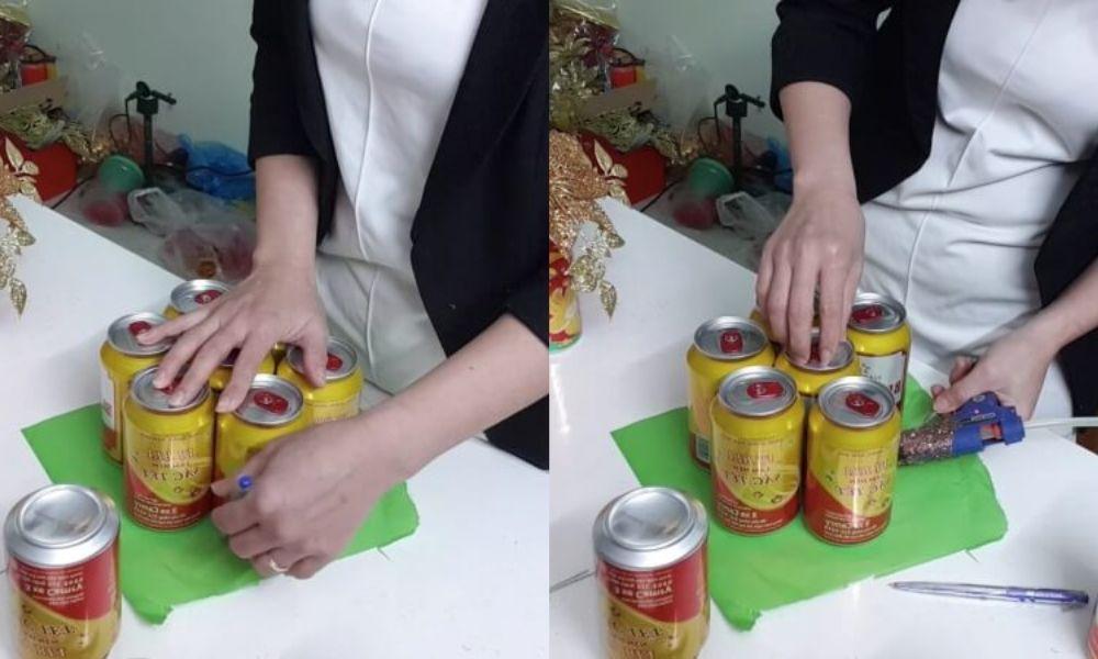 Bước 1: Xây dựng tầng dưới cho tháp