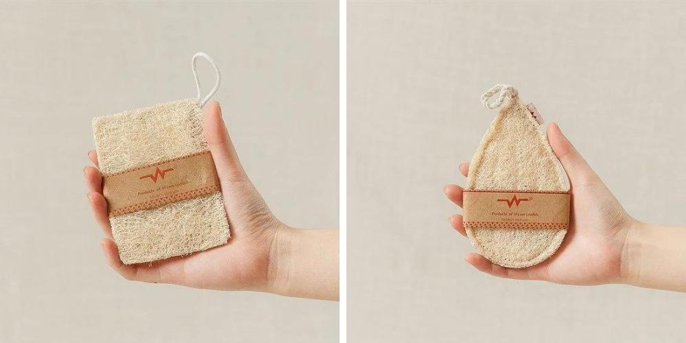 Miếng rửa chén xơ mướp