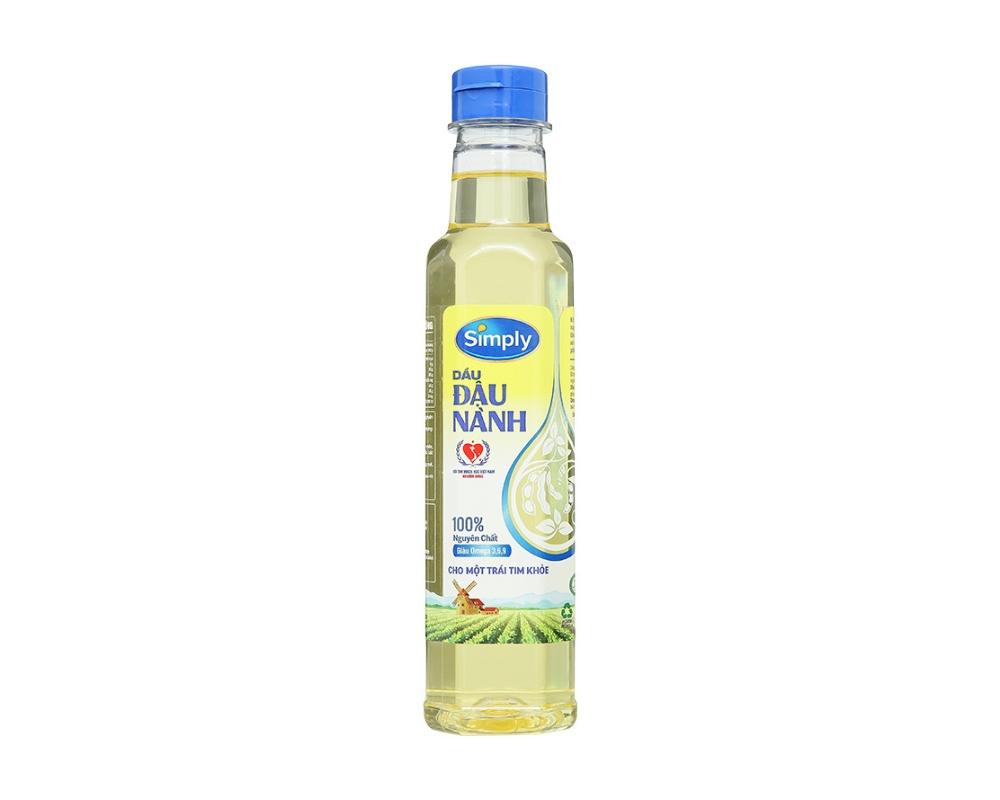 Dầu đậu nành Simply 400ml giá 23,100đ