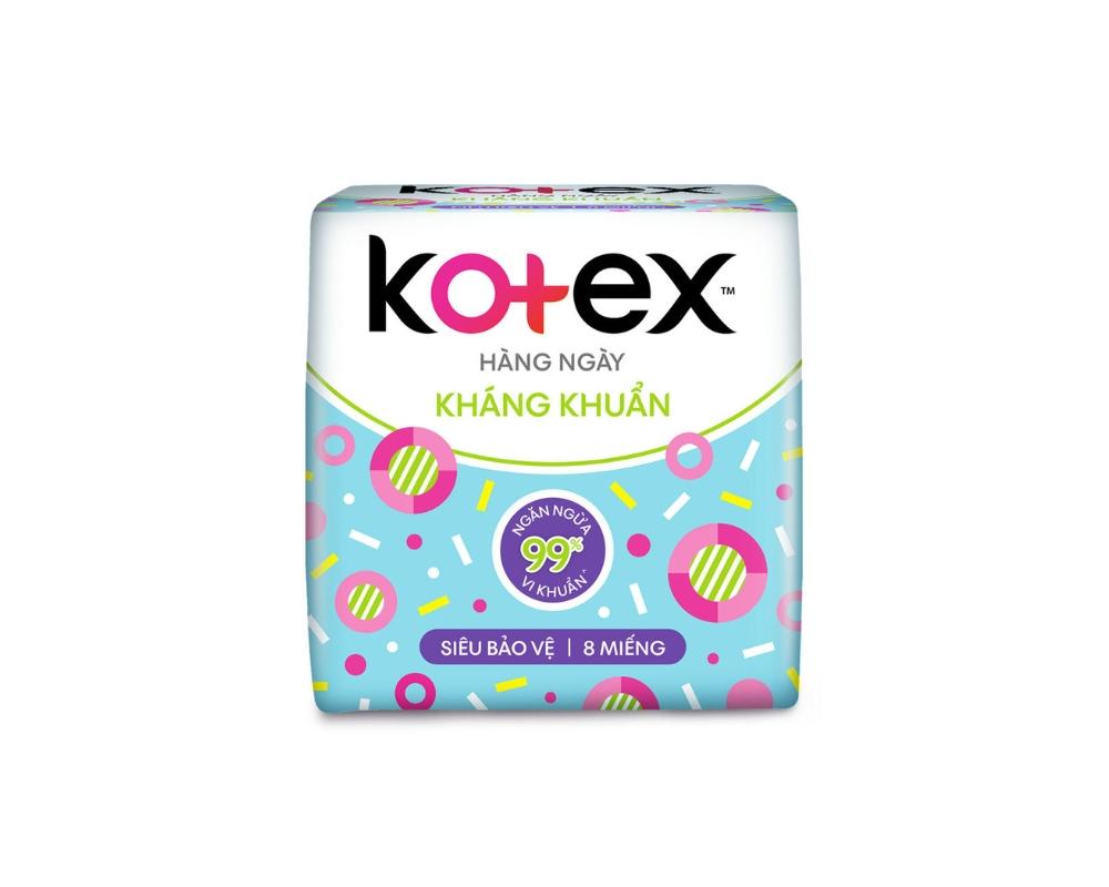 Băng vệ sinh Kotex hằng ngày khử khuẩn