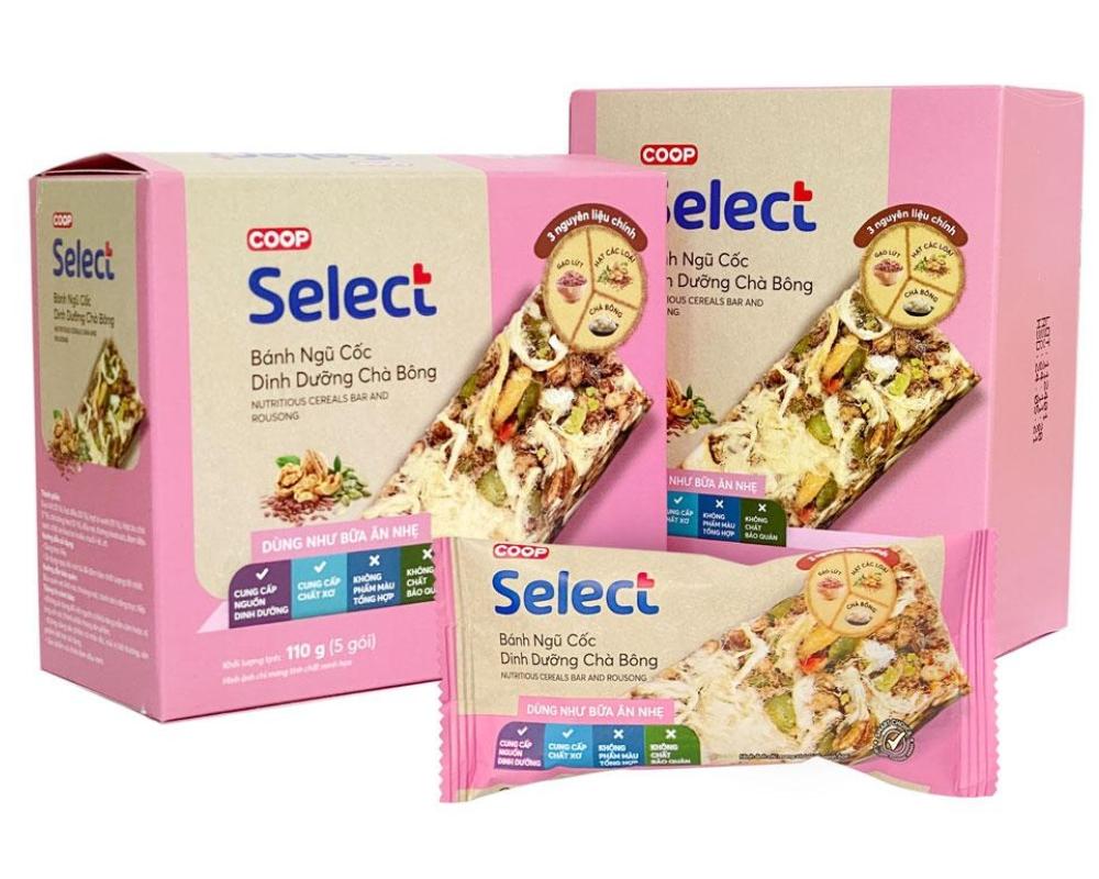 Bánh ngũ cốc chà bông Coop Select 110g