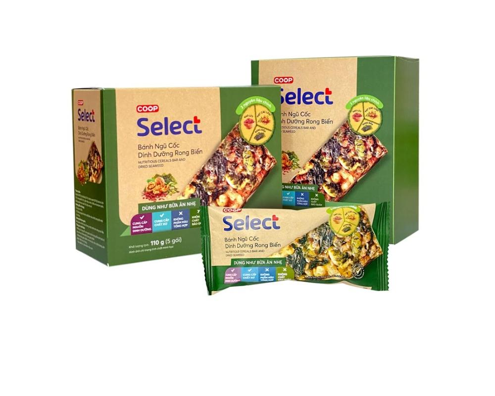 Bánh ngũ cốc chà bông Coop Select 