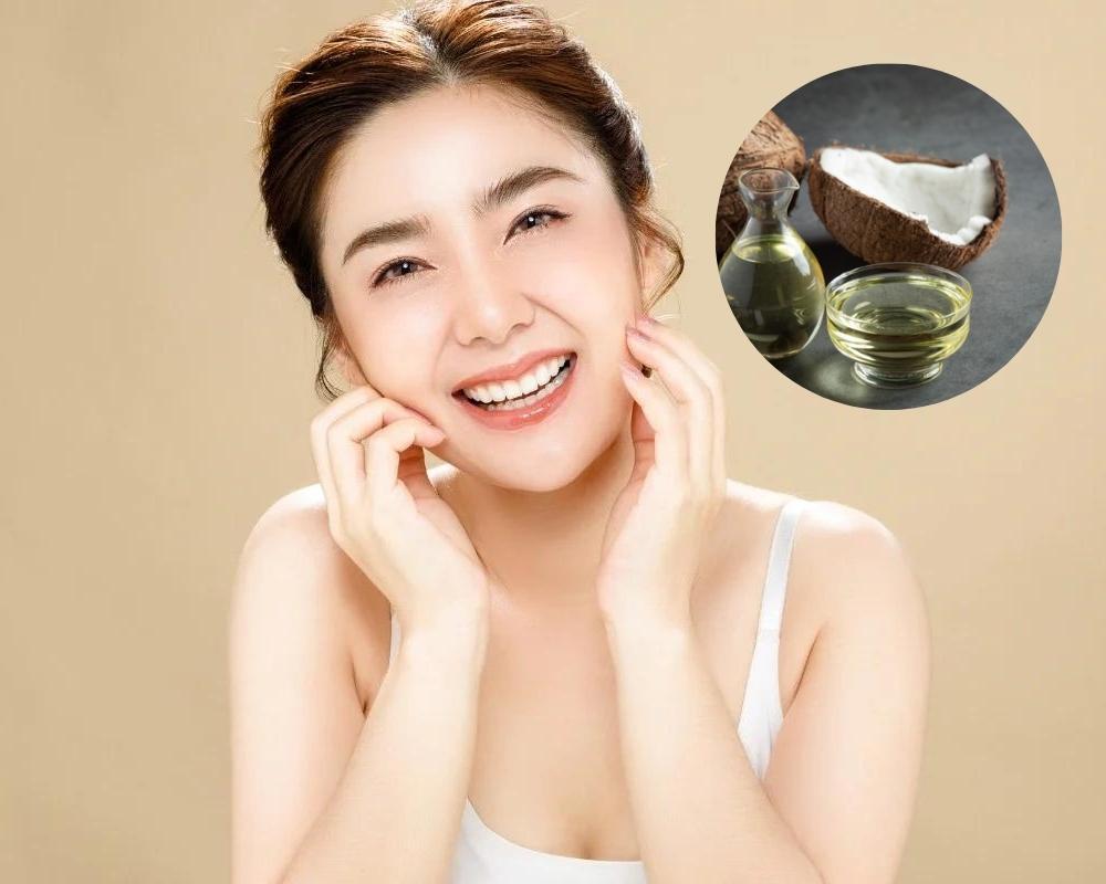 Dưỡng ẩm cho da bằng dầu dừa