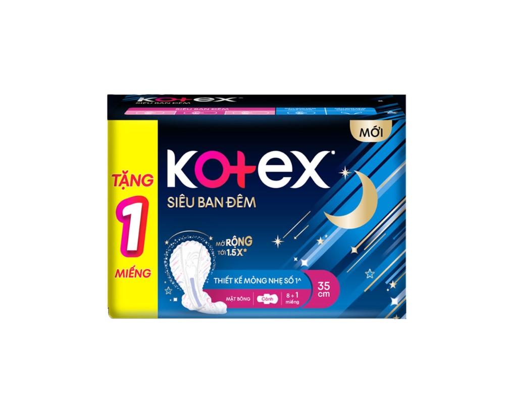Băng vệ sinh ban đêm Kotex