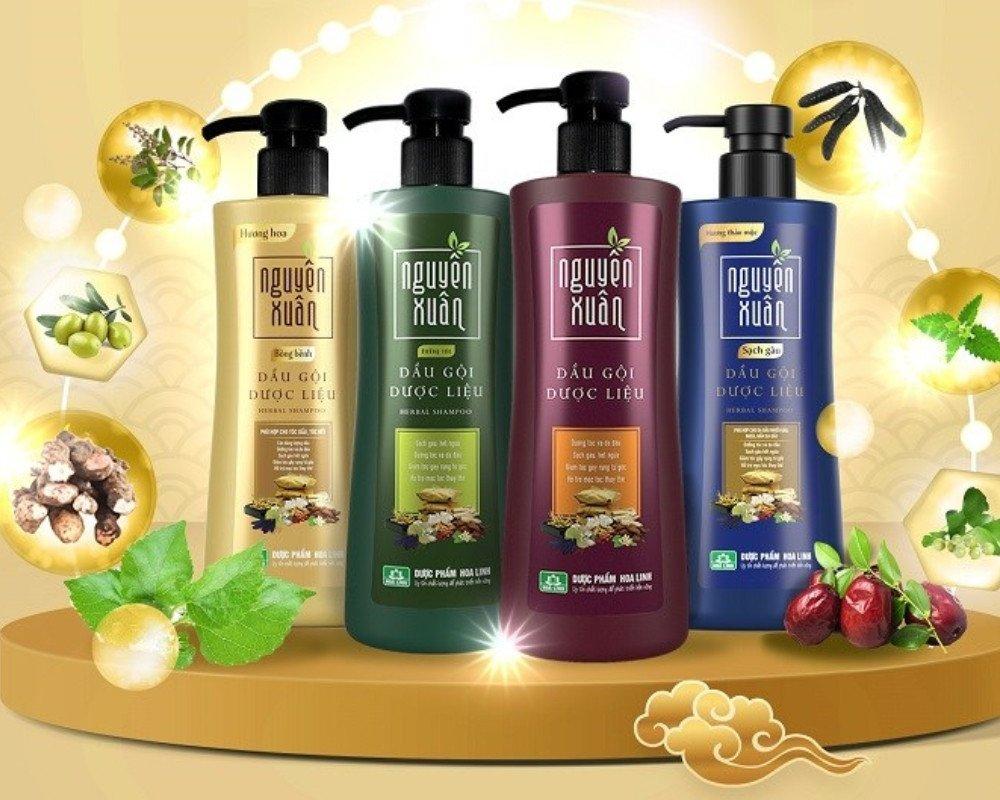 Dầu gội dược liệu Nguyên Xuân