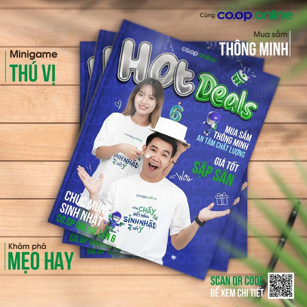 "Bí kíp" Hot deals mừng sinh nhật Co.op Online 6 tuổi