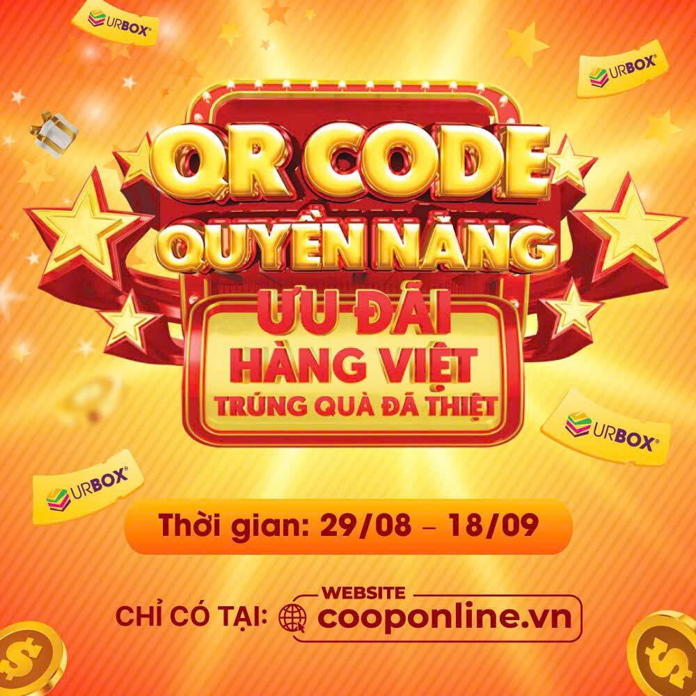 Cơ hội rinh ngay E-voucher UrBox 30k và Co.op Online lên đến 100k