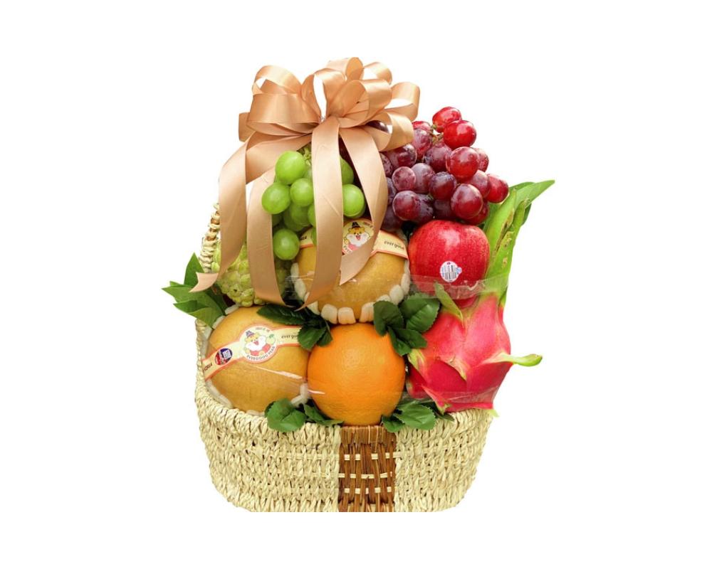 Giỏ trái cây làm quà tặng Trung thu