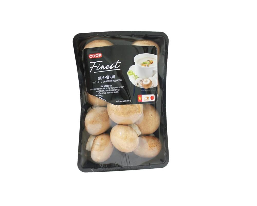 Nấm mỡ nâu Coop Finest 200g