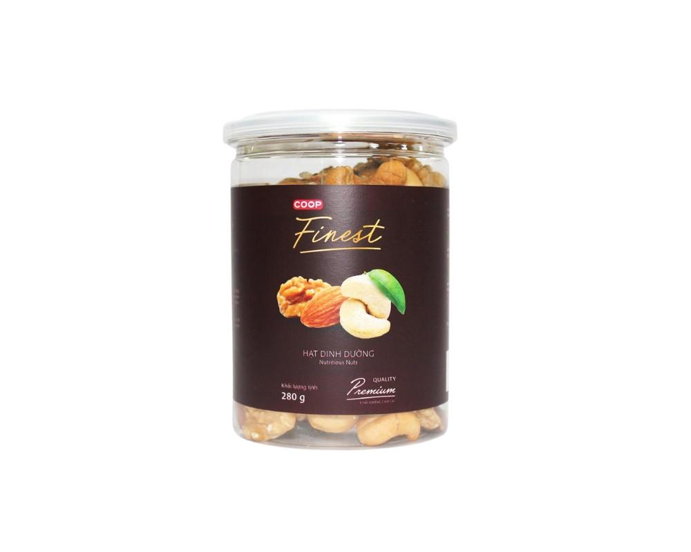 Ăn hạt dinh dưỡng Coop Finest trước bữa tiệc giúp tránh cảm giác đói