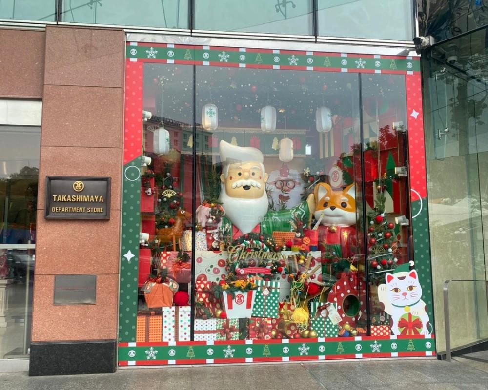 Không khí Giáng sinh tại Takashimaya
