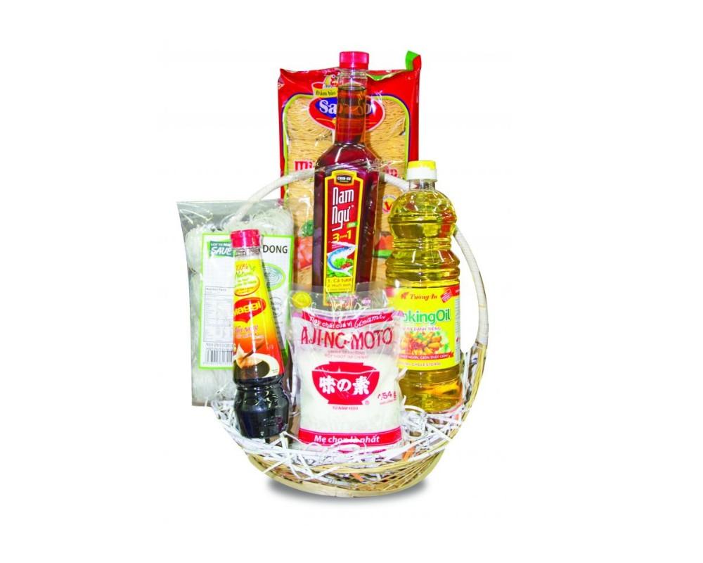 Giỏ quà Đong đầy ấm no