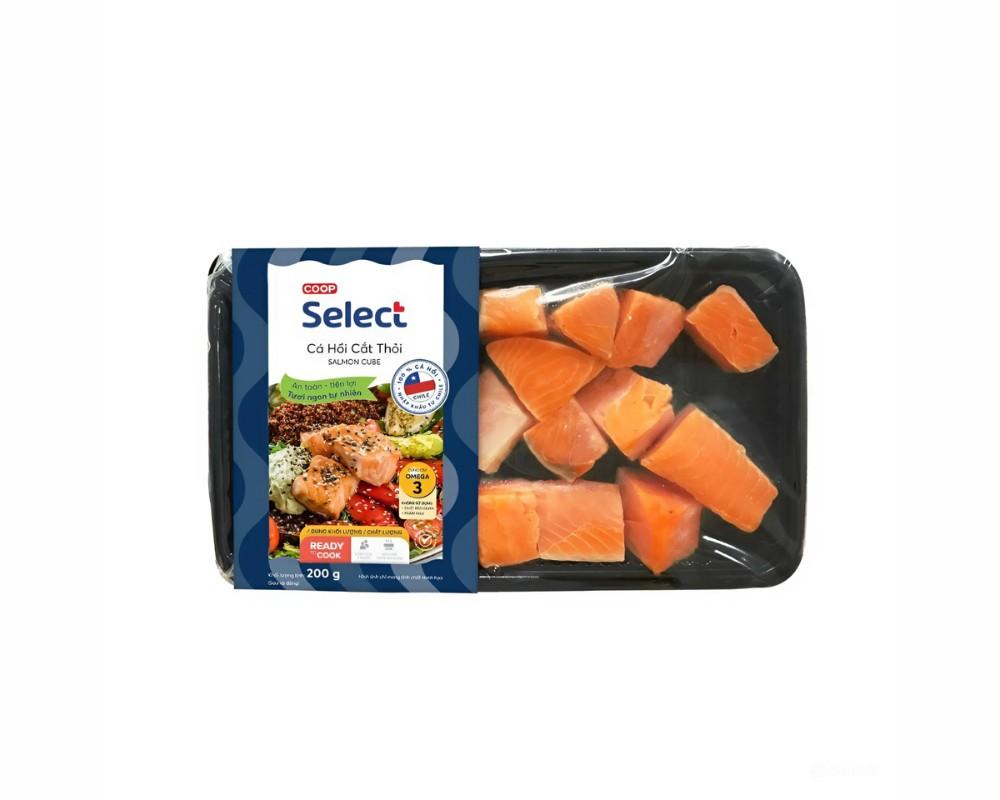 Cá hồi cắt thỏi Coop Select 200g