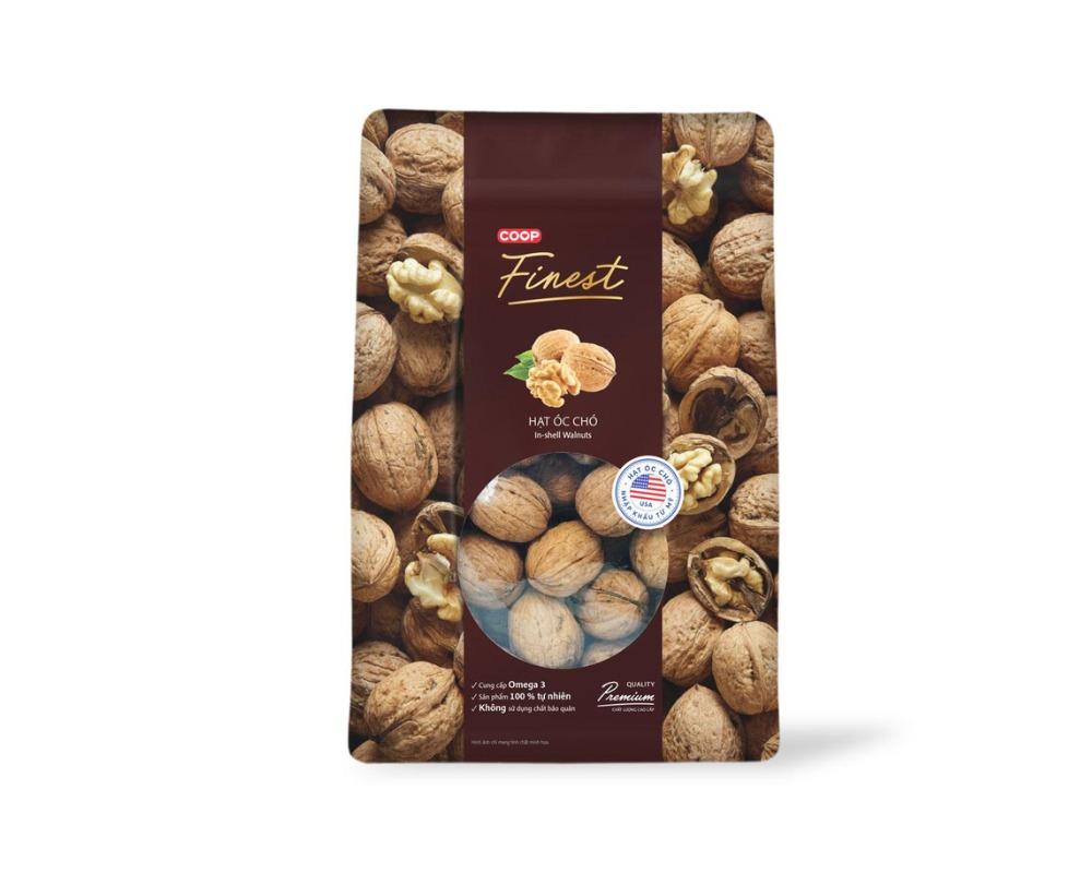 Hạt óc chó Coop Finest túi 500g