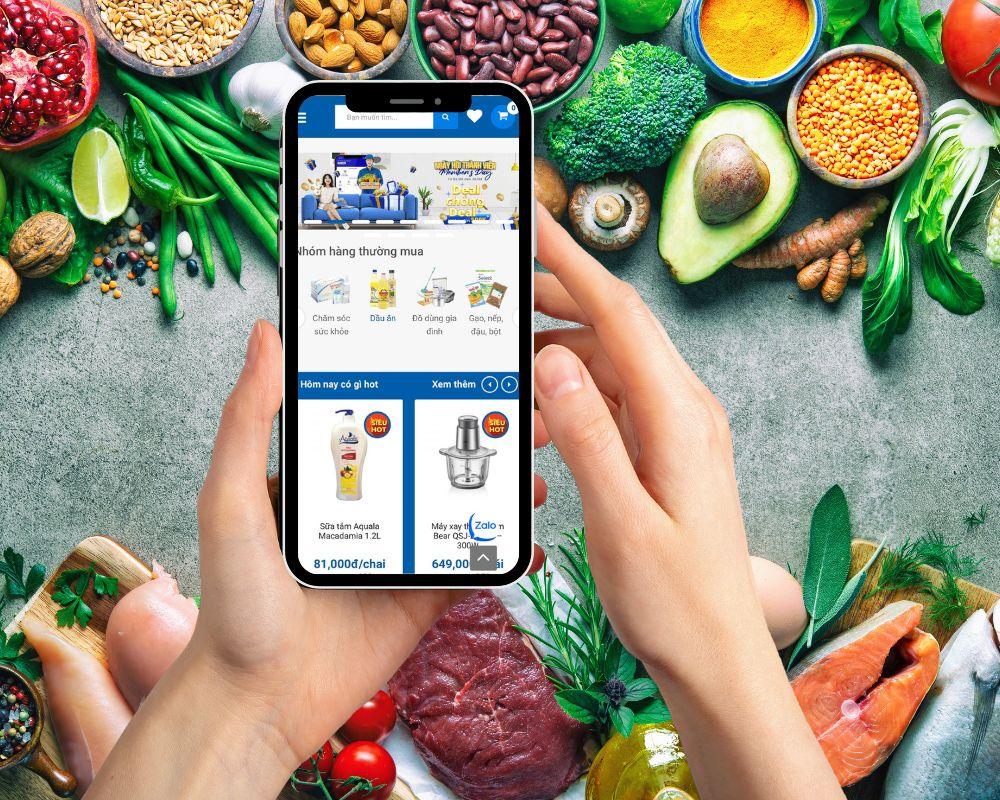 Đặt hàng trên Co.op Online đế món ngon mỗi ngày trở nên đơn giản hơn