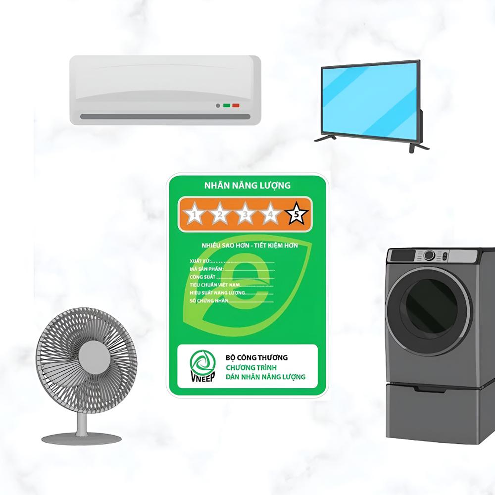Nhãn năng lượng là gì? Cách nhận biết và đọc thông số trên nhãn