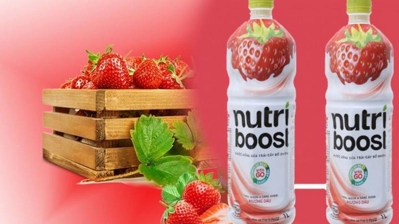 Sữa trái cây Nutriboost kết hợp tinh tế giữa nước trái cây tươi và sữa