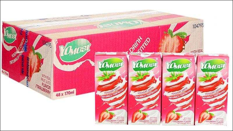 Sữa trái cây Yomost đáp ứng các tiêu chuẩn chất lượng và an toàn