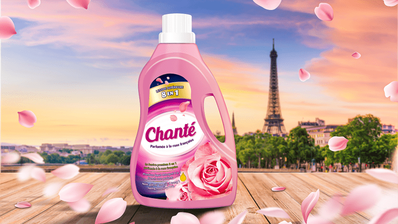 Nước giặt xả Chante tích hợp công nghệ làm sạch đa tác động