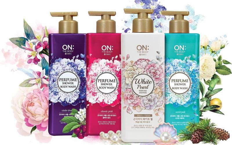 Sữa tắm On the body Violet Dream giữ cho da luôn mềm mịn
