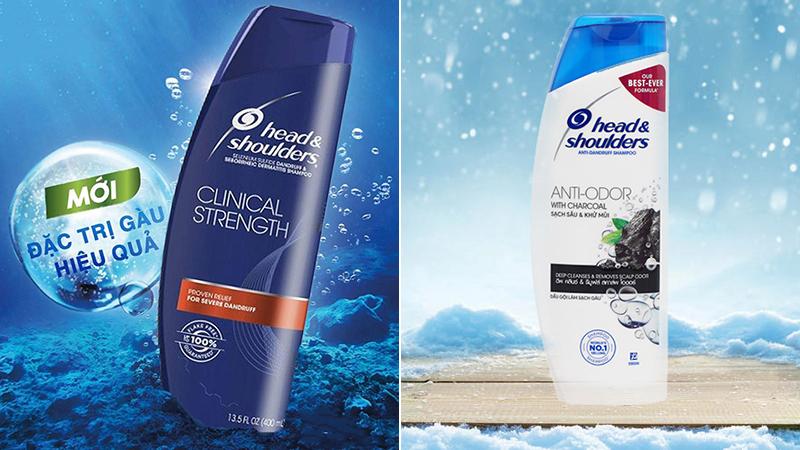 Dầu gội Head & Shoulders giúp loại bỏ gàu hiệu quả, mà còn nuôi dưỡng tóc khỏe mạnh