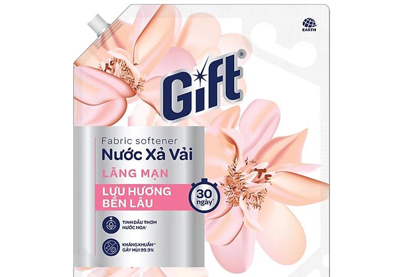 Gift nước xả vải lãng mạn là một trong những nước xả vải thơm lâu