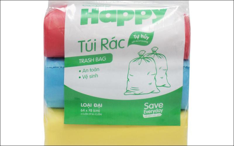 Túi rác Co.op Happy giúp bạn thu gom và xử lý rác thải một cách tiện lợi
