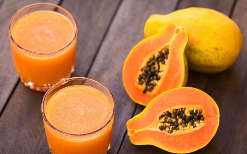 Nước ép đu đủ giúp bạn tiêu hóa tốt hơn, làm sạch ruột