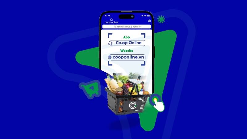 Co.op Online mang đến sự tiện lợi với giải pháp mua sắm thú vị