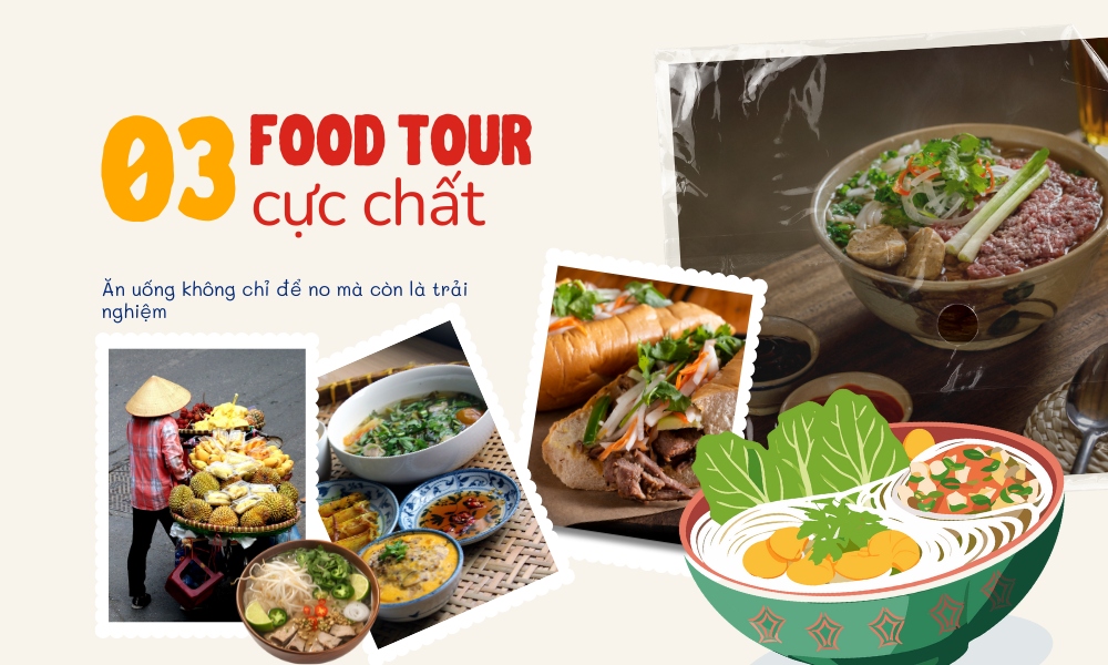 Trải nghiệm food tour cực chất cùng chuyên mục tọa độ chill