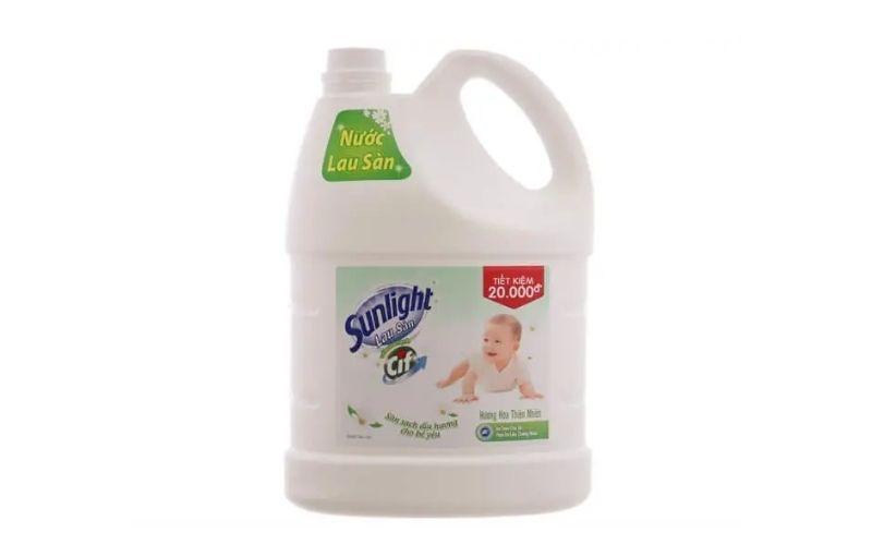 Nước lau sàn Sunlight Cif Hương Hoa Thiên Nhiên