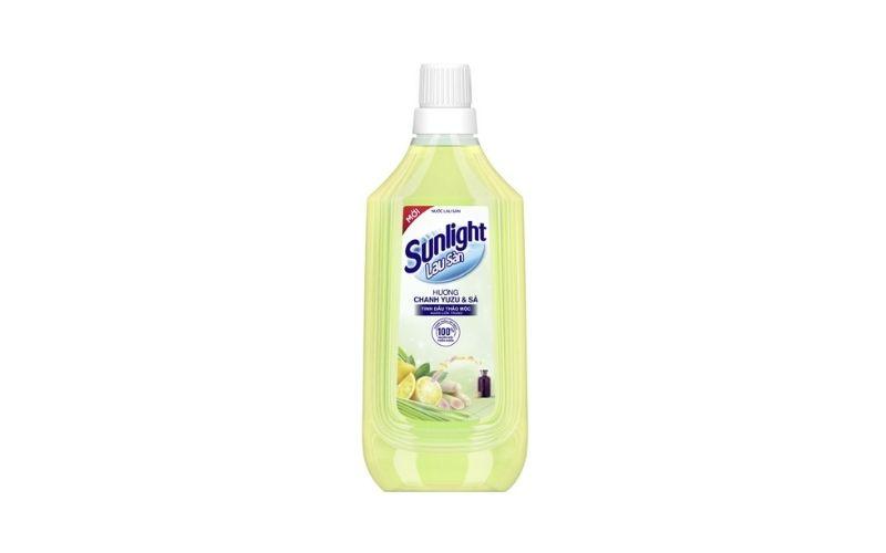 Nước lau sàn thơm Sunlight chiết xuất từ Chanh Yuzu và tinh dầu Sả
