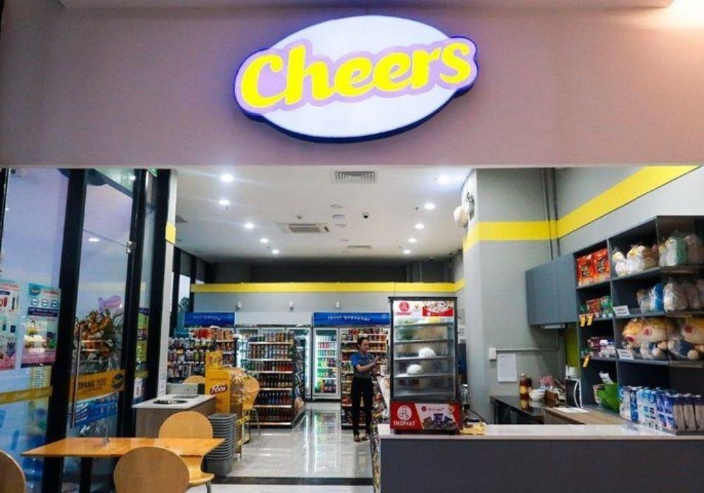 Cửa hàng tiện lợi Cheers cung cấp sản phẩm đa dạng