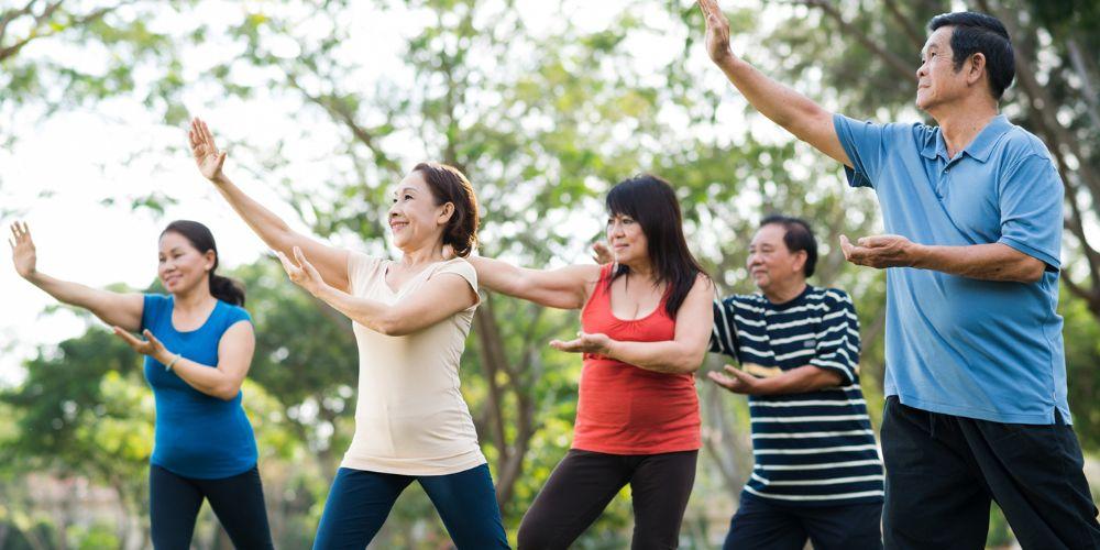 Dưỡng sinh là bài tập thể dục được người cao tuổi ưa chuộng