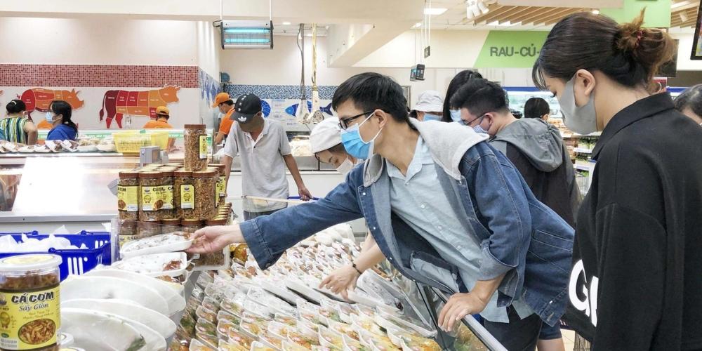 Thực phẩm đông lạnh được bảo quản ở dưới độ thấp, dưới 0 độ C